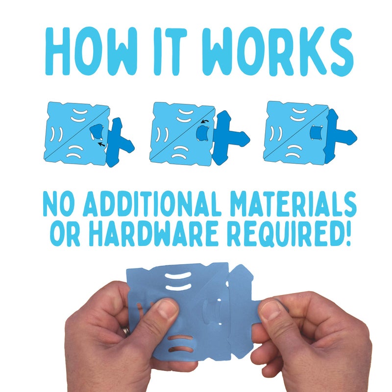 Thames & Kosmos Creatto: Shimmer Shark & Ocean Pals Light-Up Craft Puzzle from Thames & Kosmos - Image 4